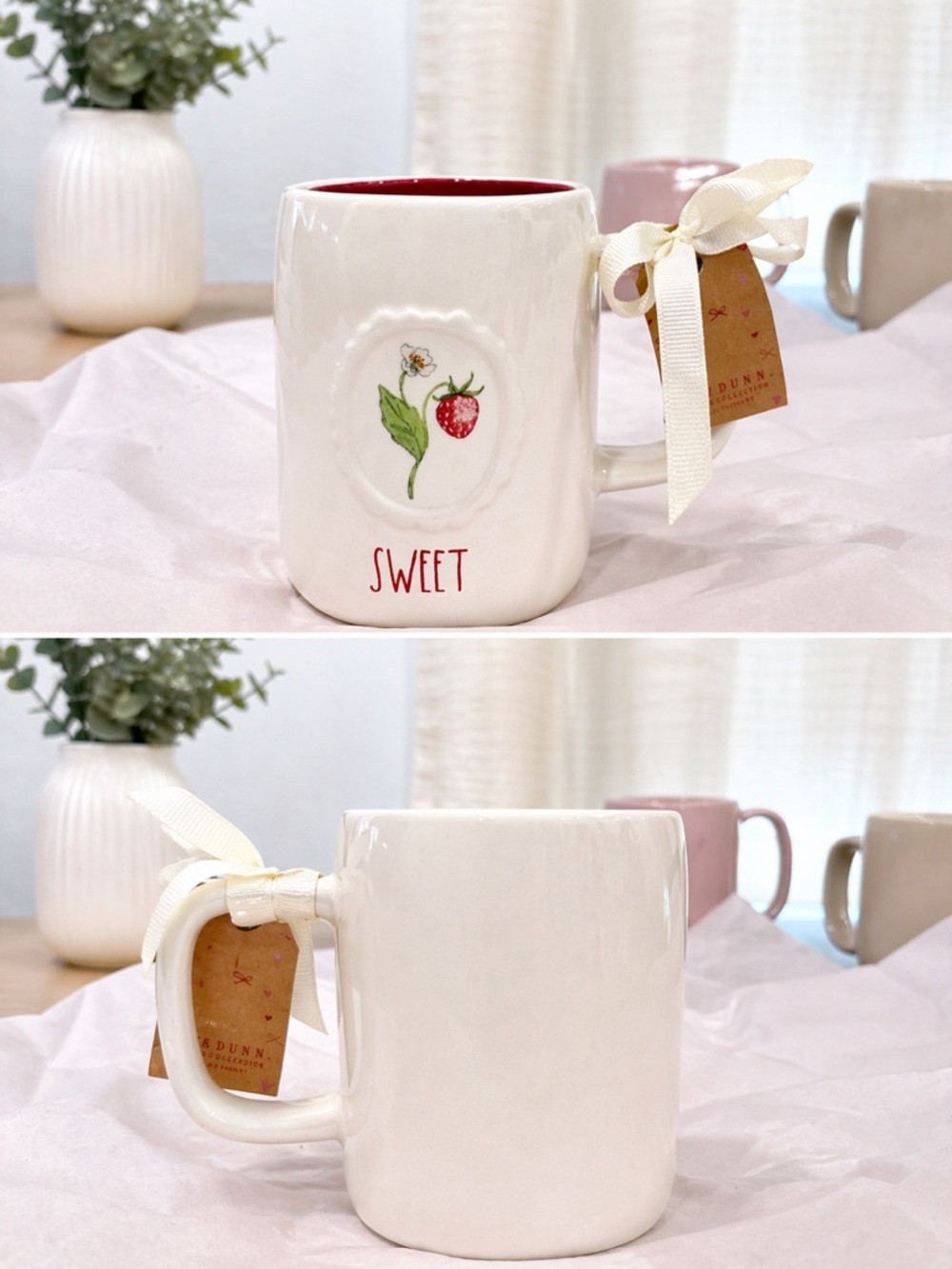 ✨ Rae Dunn “Sweet” Strawberry Mug 🍓💖